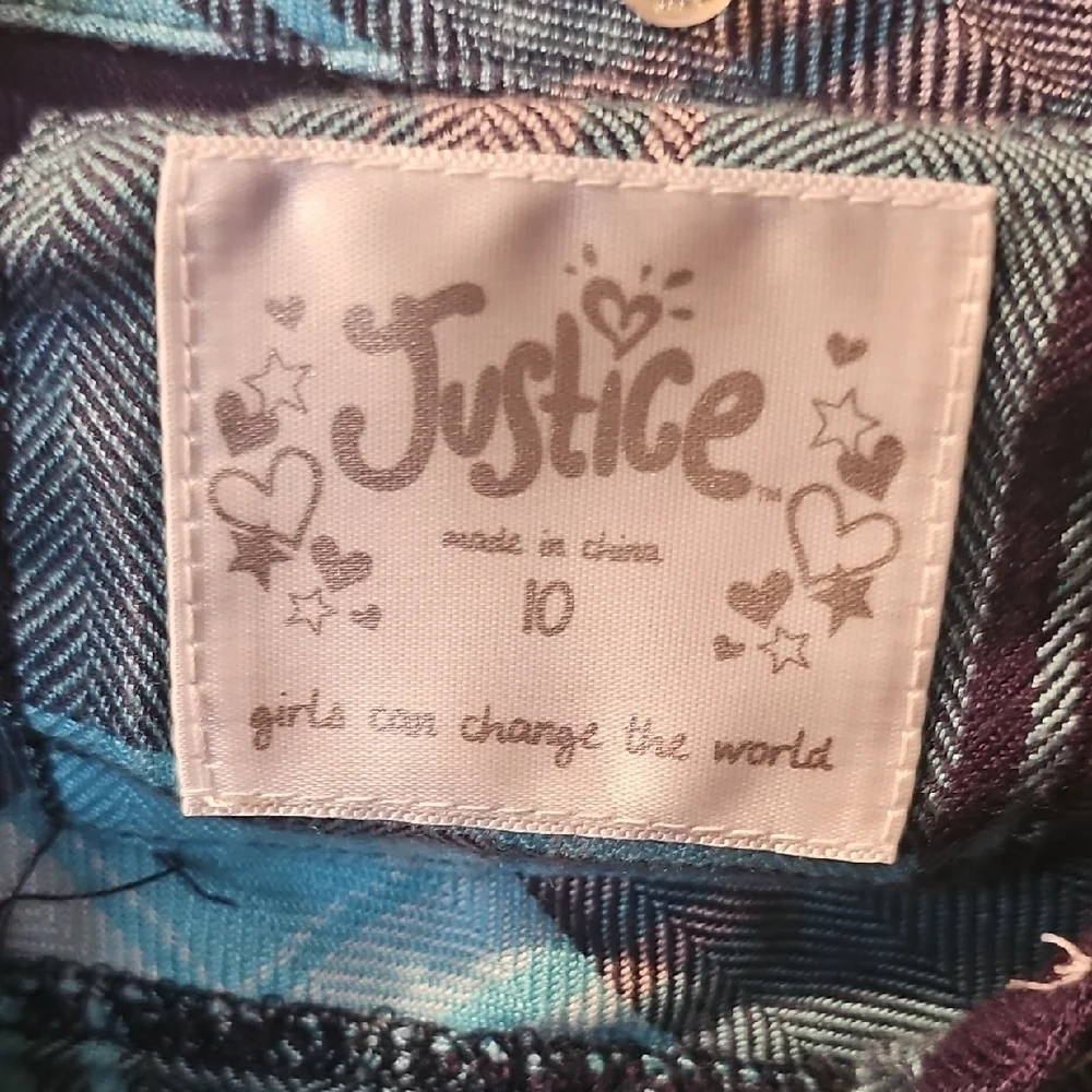 Justice stylish blue